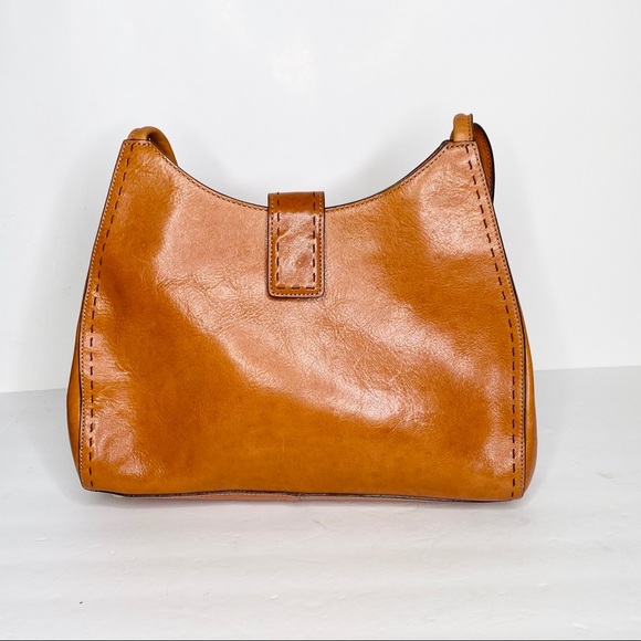 Fossil Brown Leather Shoulder Bag